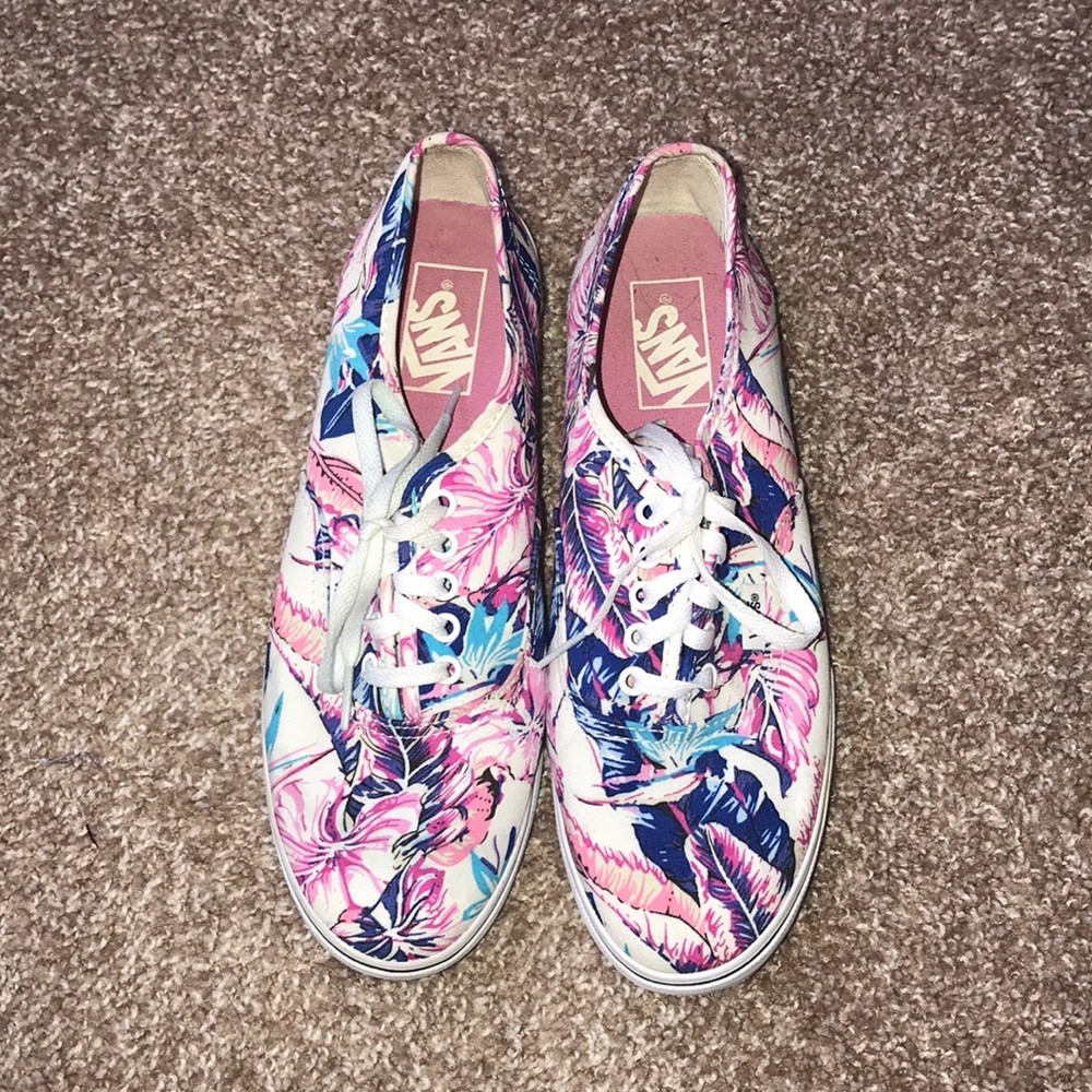 Floral Vans